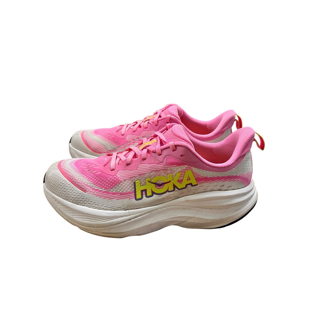 HOKA One Skyflow Women Running Shoes 10 B Pink Athletic Sneakers Gym Sneakers - Picture 3 of 11